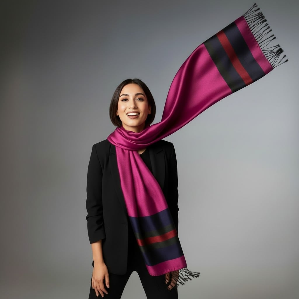 Sultana Silk - Luxury silk scarf elegance